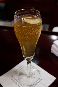 French 75 Cocktail at Colonial Liquor